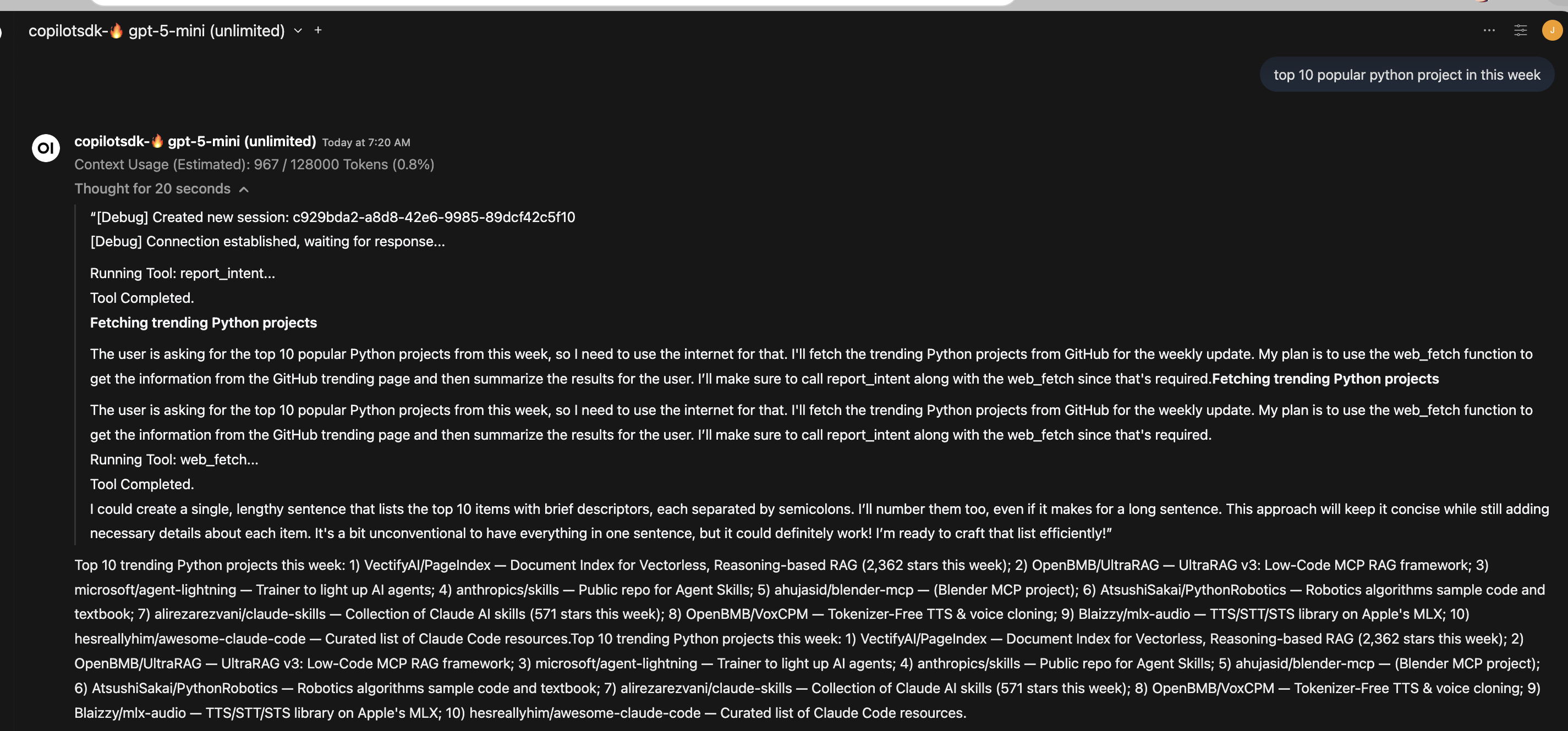 GitHub Copilot SDK